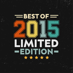 Best of 2015 Limited edition T-shirt