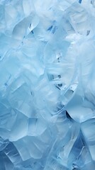 Fototapeta premium Crystalline Ice Texture with Frosted Abstract Patterns