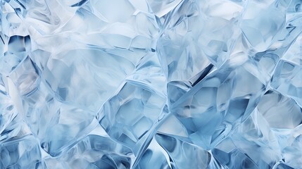 Obraz premium Crystalline Ice Texture with Frosted Abstract Patterns