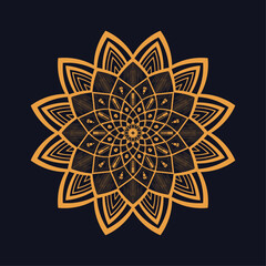 attractive mandala design template 