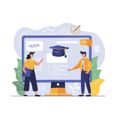 2d vector illustration colorful business , TRAINING and study work hard successes  © ART FNON 