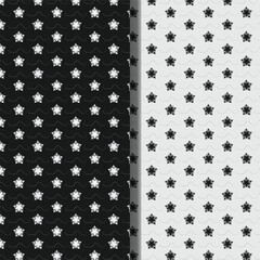 vector geometric seamless patterns collection. Set of bright colorful backgrounds with modern minimal labels. Cute abstract geometrical textures. Simple pattern design 