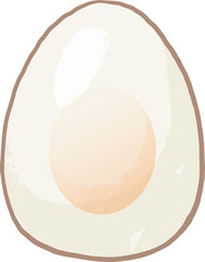 Egg illustration_Hot spring egg3