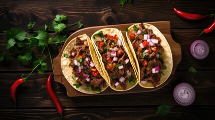 tacos de carne asada