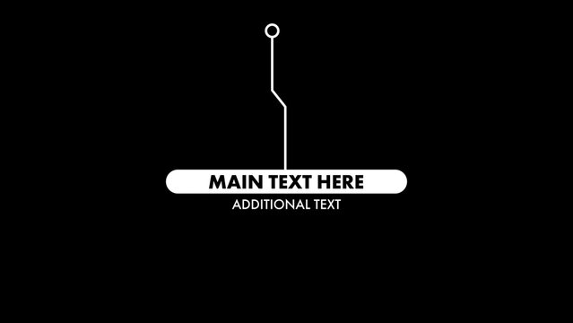 Professional Explainer Call Out Title Pop Up