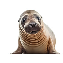 Obraz premium Sea lion isolated on transparent background