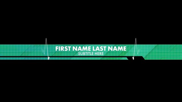 Medical Heartbeat Docter Interview Lower Third