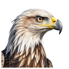 Obraz premium Eagle isolated on transparent background