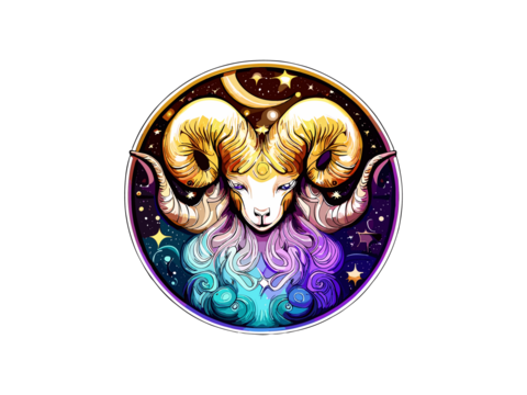 Aries Zodiac signs astrology horoscope esoteric, Aries constellations Luxary Golden PNG Clipart