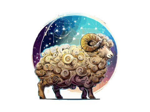 Aries Zodiac signs astrology horoscope esoteric, Aries constellations Luxary Golden PNG Clipart