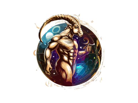 Capricorn Zodiac signs astrology horoscope esoteric,Constellations Luxary Golden PNG Clipart