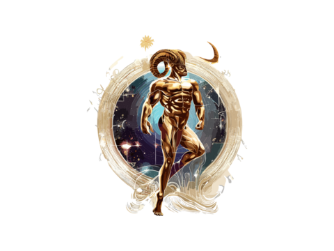 Capricorn Zodiac signs astrology horoscope esoteric,Constellations Luxary Golden PNG Clipart