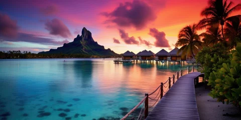 Keuken foto achterwand Bora Bora, Frans Polynesië Bora Bora, French Polynesia