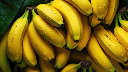 Banana ripe tropical fruit farm wallpaper background
