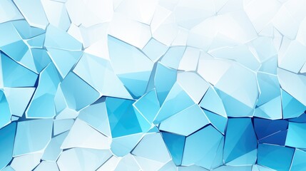 Obraz premium A vibrant blue and white abstract background featuring cubes. Ideal for use in graphic design, presentations, and web design