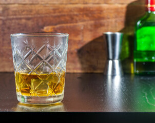 glass of whiskey