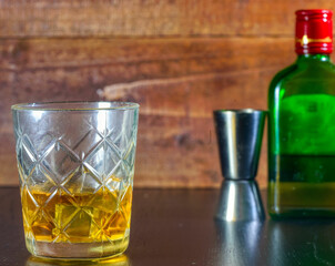 glass of whiskey