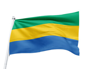 FLAG OF THE COUNTRY GABON
