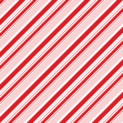 Naklejka premium Candy Cane Pattern Background Vector Design.