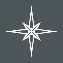 Obraz premium Star north quality vector illustration cut