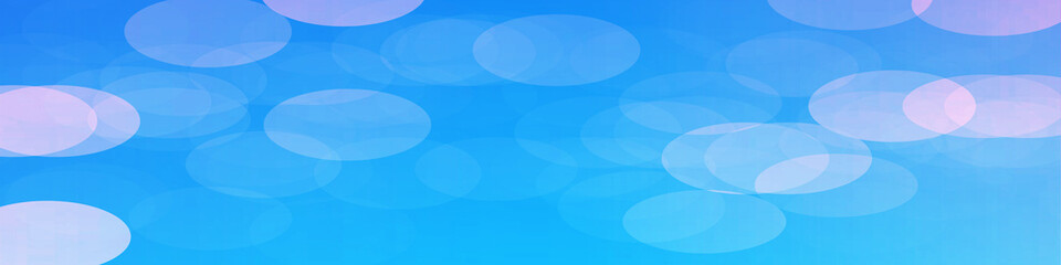 Blue bokeh background for seasonal, holidays, event celebrations and various design works