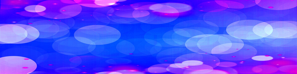 Blue bokeh background for seasonal, holidays, event celebrations and various design works