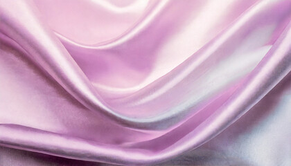 Obraz premium Deep silk satin. Shiny fabric. Soft wavy folds smooth. Elegant background with space