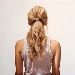 Obraz premium woman with long hair