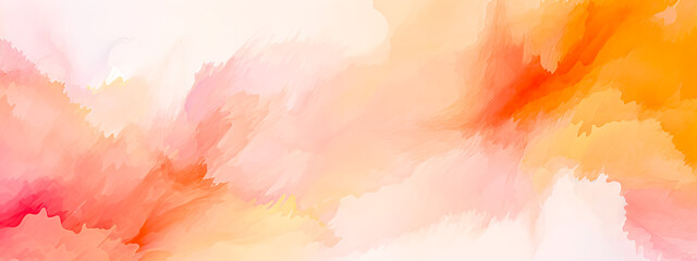 2024 art peach color palette creative banner