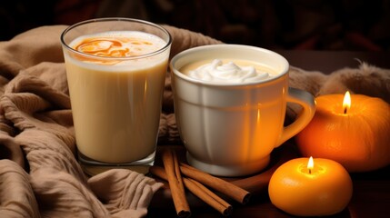 cupcakes and a cup of coffee UHD Wallpaper