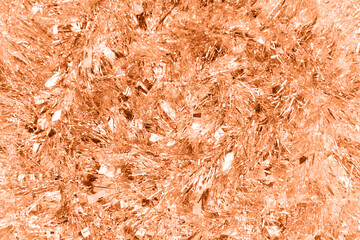 Color of the Year 2024 Peach Fuzz Abstract background. Glitter texture christmas background.