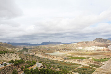 view from the top of the mountain