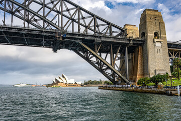 Sydney Opera House in Sydney Harbor Australia