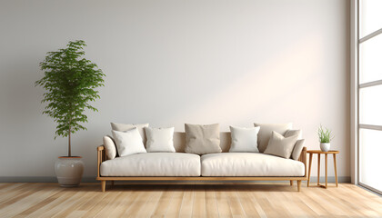 Interior space, clean and clear home
