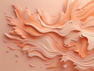 abstract background in Peach Fuzz colors
