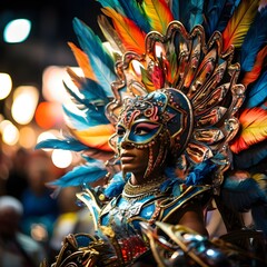 Carnival Canvas A Visual Extravaganza of Thematic Designs, Impressive Costumes, and Grand Parade Moments on 9th February