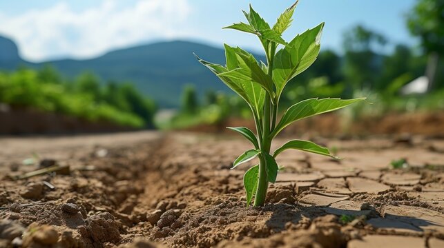 Droght in cornfield UHD wallpaper