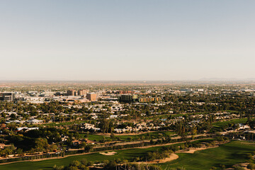 city aerial view - Phoenix, Arizona (Scottsdale)