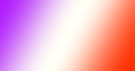 Abstract Gradient Purple White Orange Background