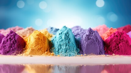 Holi celebration: a riot of colors and joyous revelry, embracing cultural vibrancy and traditions in a festive spectacle of music, dance, and jubilation, capturing the spirit of springtime merriment.