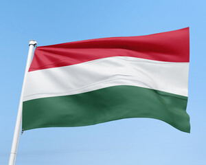 FLAG OF THE COUNTRY HUNGARY