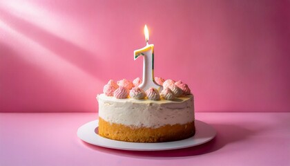 1 years Birthday cake 
