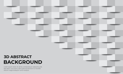 vector grey 3d abstract background wallpaper