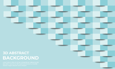 vector blue 3d abstract background wallpaper