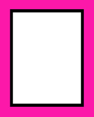 Fashion Pink Frame with Black Inner Trim