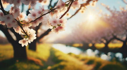 Breathtaking Blossoms: Detailed Sakura Close-Up