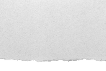 Ripped paper effect and torn on transparent background PNG