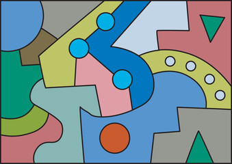 colorful abstract art