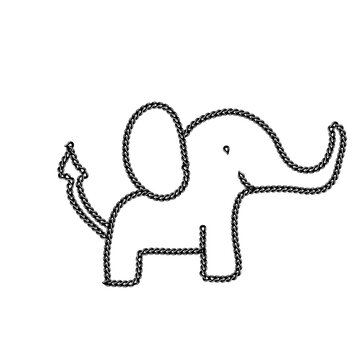 drawing elephant