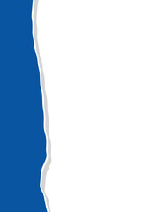 Obraz premium Torn paper illustration